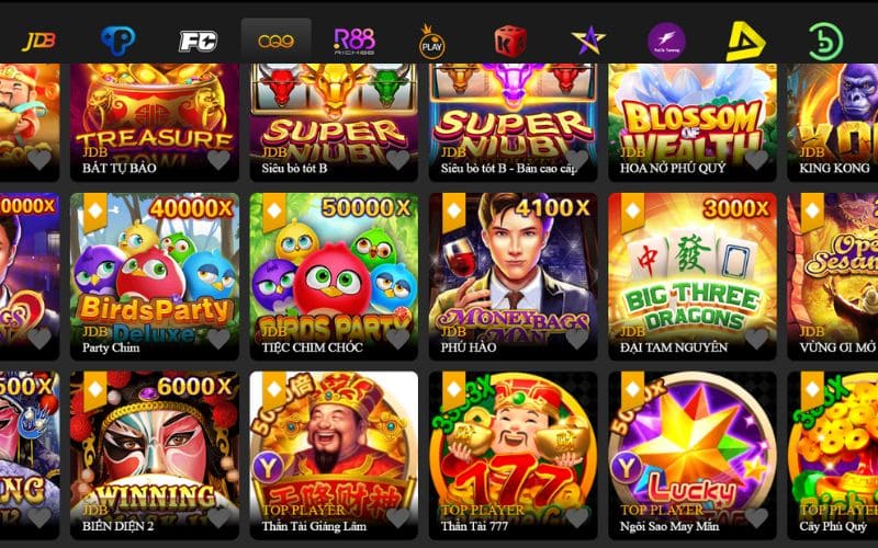 Người chơi choáng ngợp trước kho slot game phong phú tại Bet88